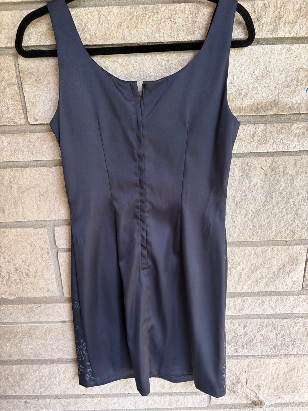 My Michelle Dark Gray Sleeveless Cocktail Dress - Picture 2 of 8